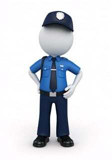 3D Police Officer