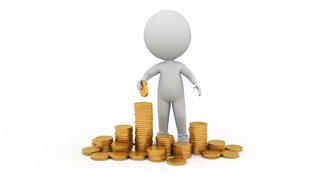 character stacking coins