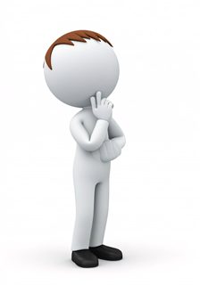 thinking stick figure