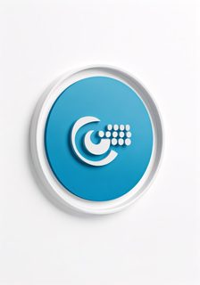 circular logo sign