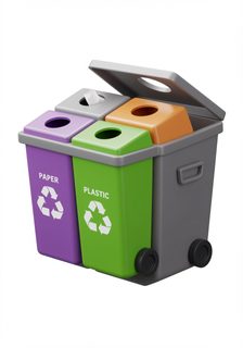 recycling bin 3d