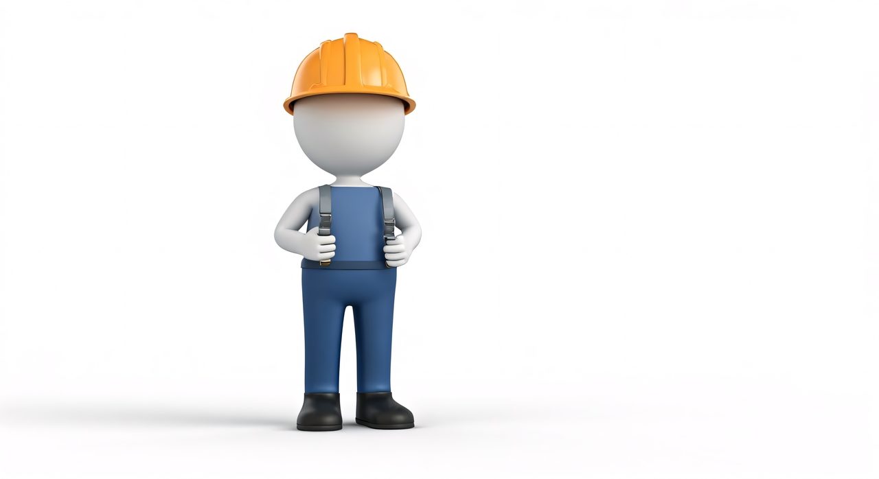 construction worker character