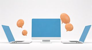 digital communication concept