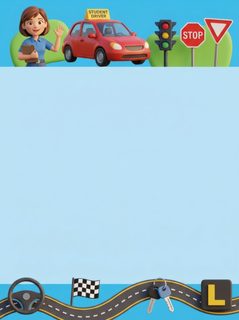 driving school frame
