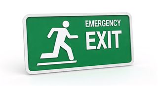 emergency exit sign