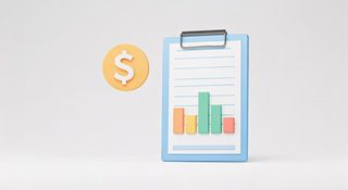 financial report 3d