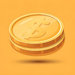 gold coin stack