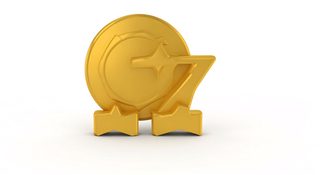 golden coin trophy