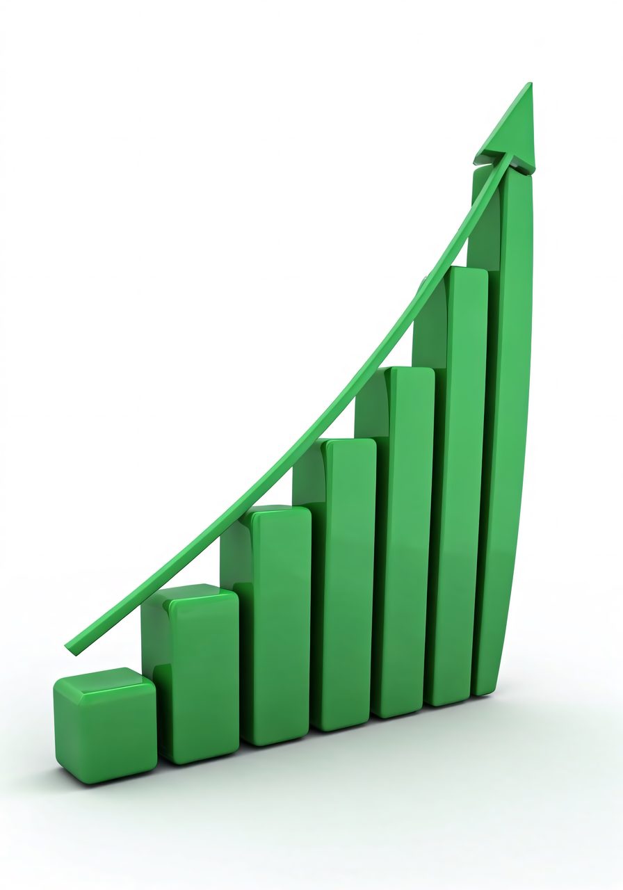 green growth chart