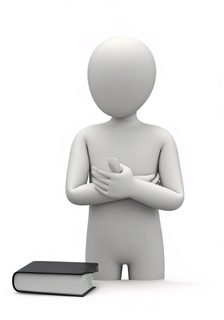 3D Person Book
