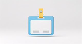 id badge icon