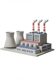 isometric power plant