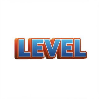 3d level text
