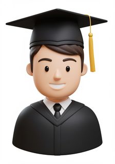 male graduate avatar