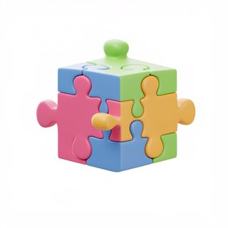puzzle cube 3d