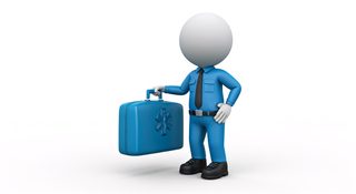 3d paramedic character