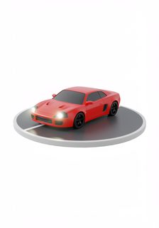 red sports car