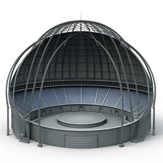 domed performance arena