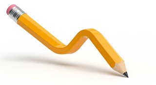 flexible wavy pencil