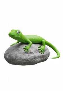 green gecko rock