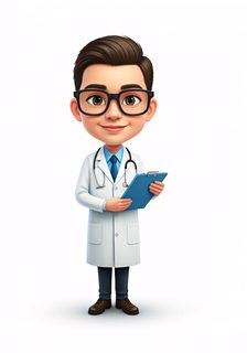 male doctor character