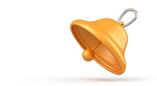 gold notification bell