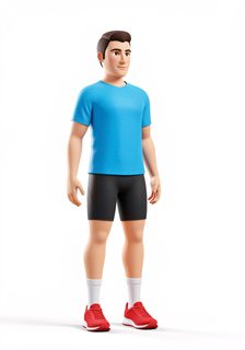 athlete in sportswear