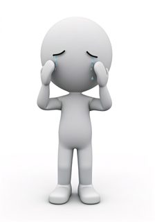 crying stick figure