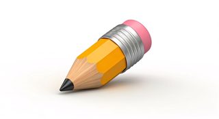 yellow pencil render