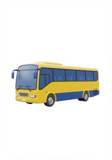 yellow coach bus