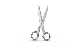 open metal scissors