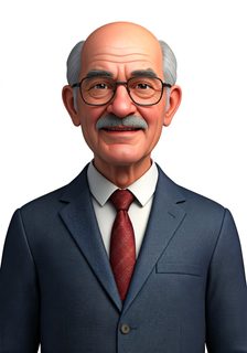 senior businessman portrait