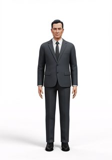 business man 3d model