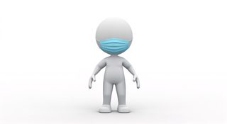 character wearing mask