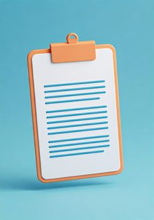 3d clipboard icon