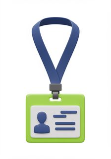 id badge icon
