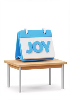 joy desk calendar