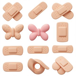 Bandage Butterfly Set