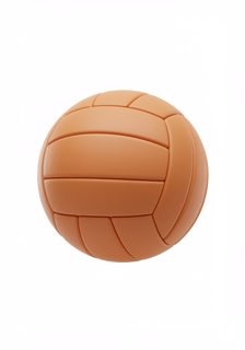 orange volleyball