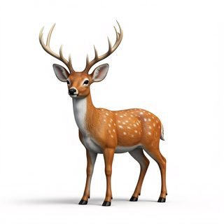 spotted buck deer