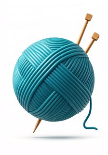 yarn ball needles
