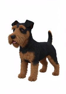 terrier puppy render