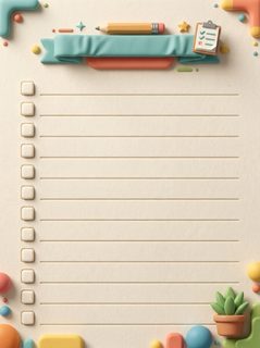 3d to-do list