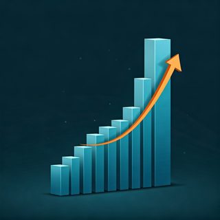 rising growth chart