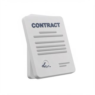 signed legal contract