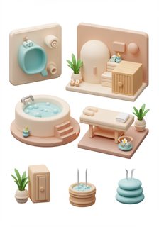 spa wellness icons