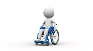 Wheelchair Stick Figure
