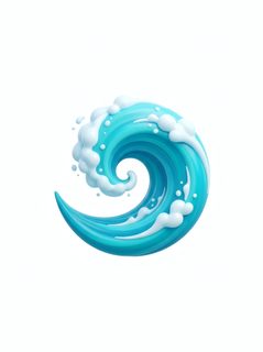 swirling water wave