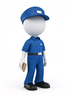 3d delivery worker
