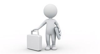 3d businessman character